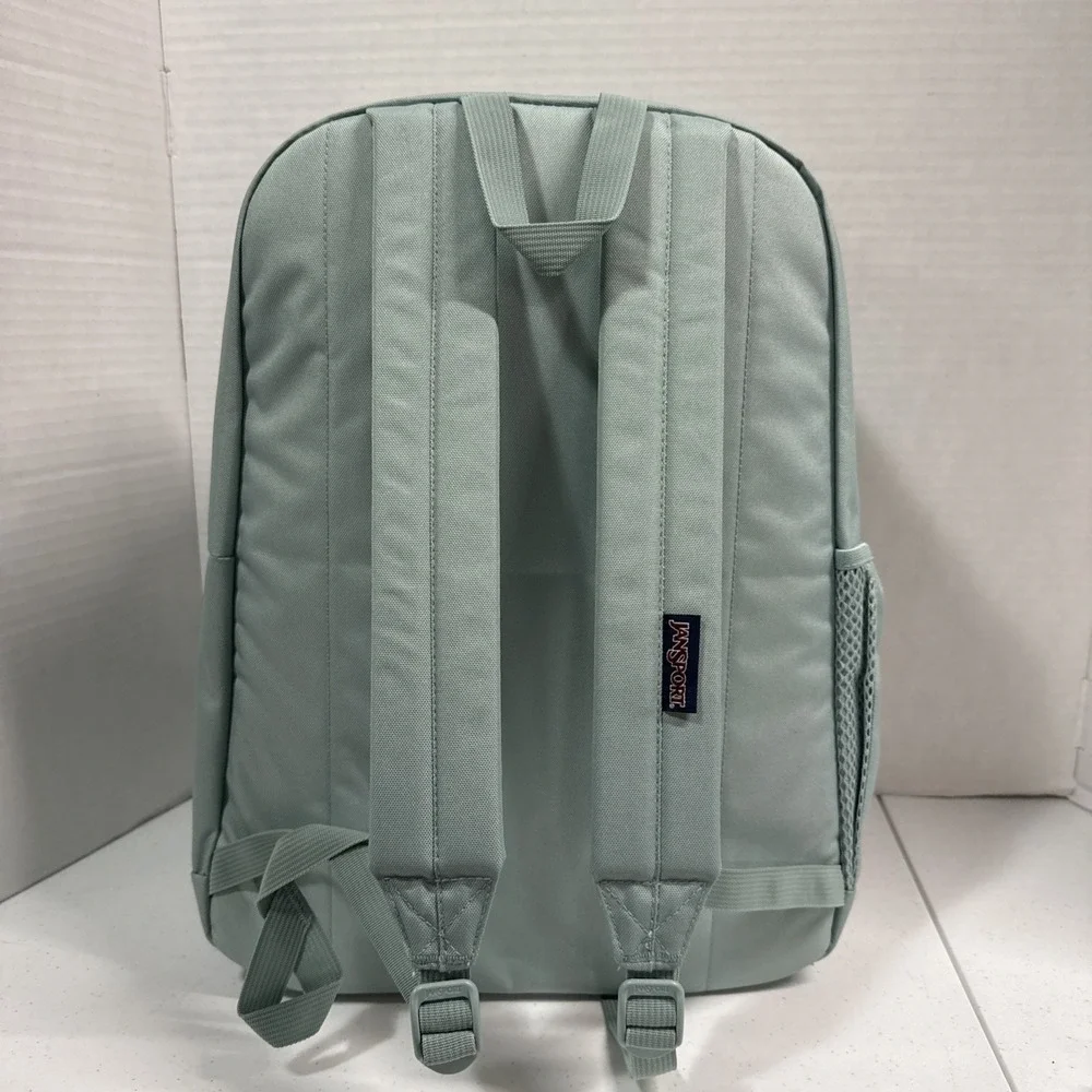 JanSport Cross Town Plus Backpack  - Faded Sage NEW